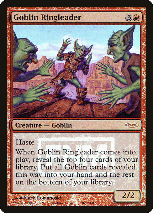 Goblin Ringleader — Friday Night Magic 2007 8