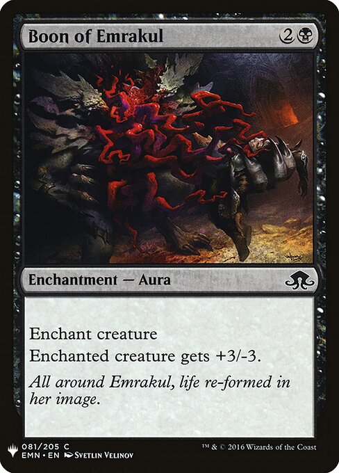 Dádiva de Emrakul — The List EMN-81