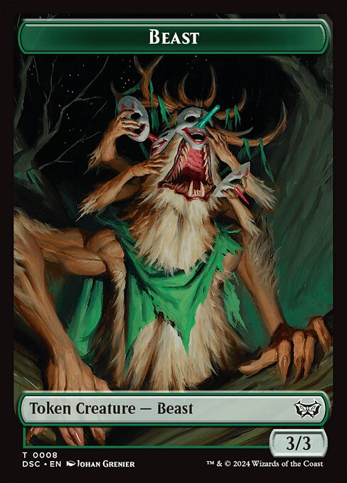 Beast — Duskmourn Commander Tokens 8