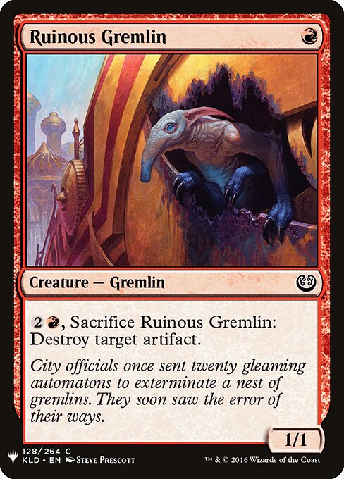 Gremlin Ruinoso — The List KLD-128