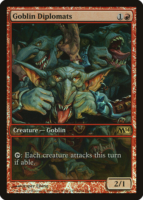 Diplomatas Goblins — Magic 2014 Promos 141★