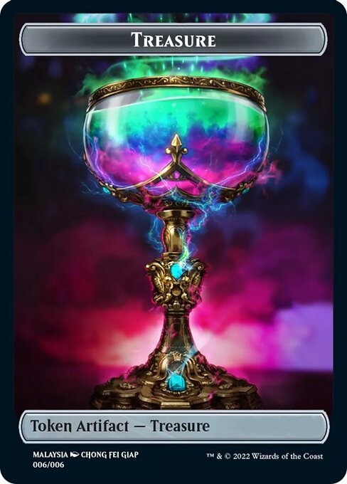 Treasure — Streets of New Capenna Southeast Asia Tokens 6