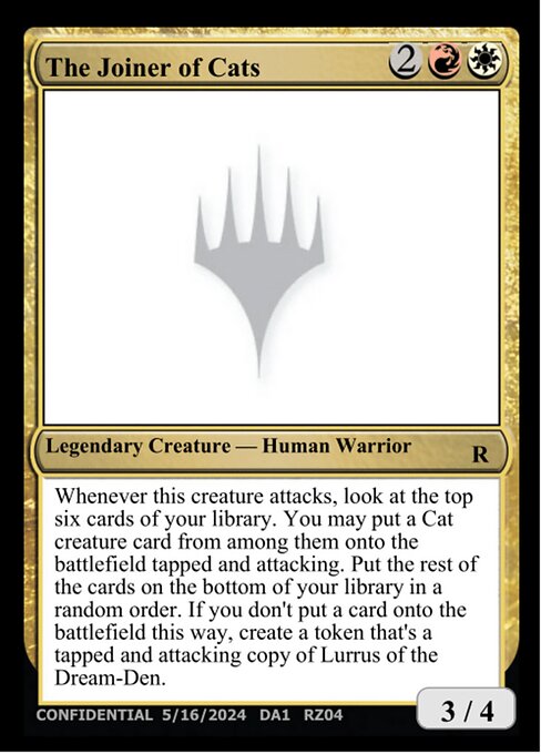 The Joiner of Cats — Unknown Event RZ04h