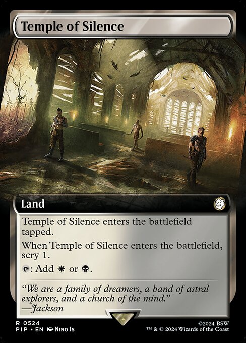 Templo do Silêncio — Fallout 524
