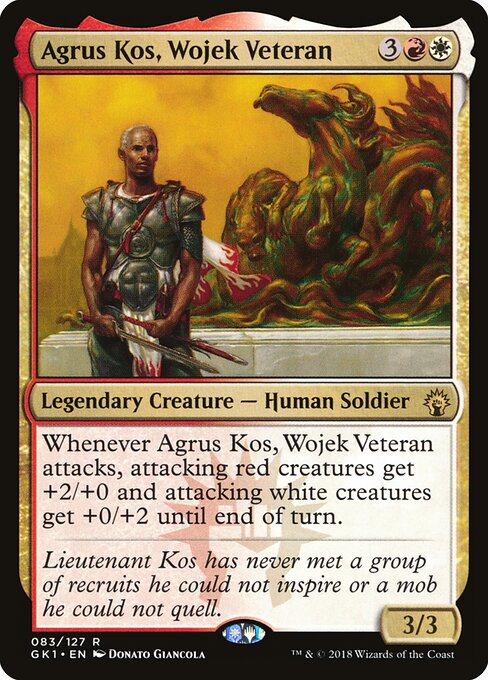 Agrus Kos, Veterano Wojek — GRN Guild Kit 83