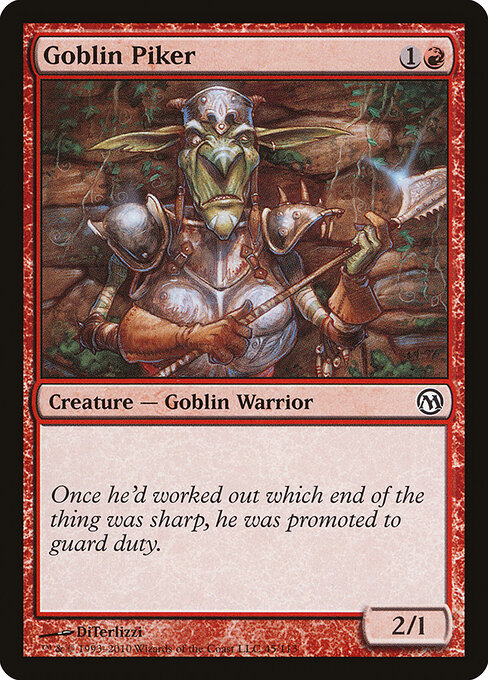Goblin Piqueiro — Duels of the Planeswalkers 45
