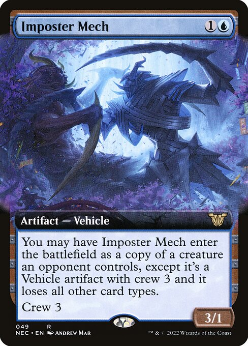 Meca Impostor — Neon Dynasty Commander 49