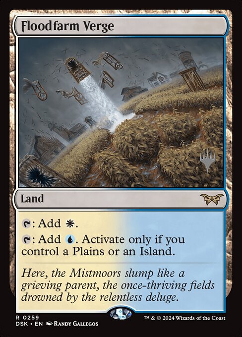 Floodfarm Verge — Duskmourn: House of Horror Promos 259p