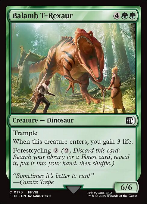 Balamb T-Rexaur — Final Fantasy 173