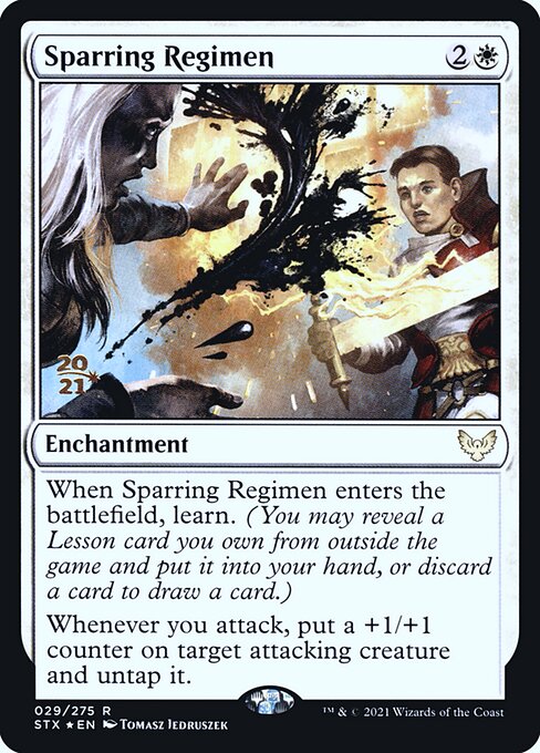 Regime de Treinamento — Strixhaven: School of Mages Promos 29s