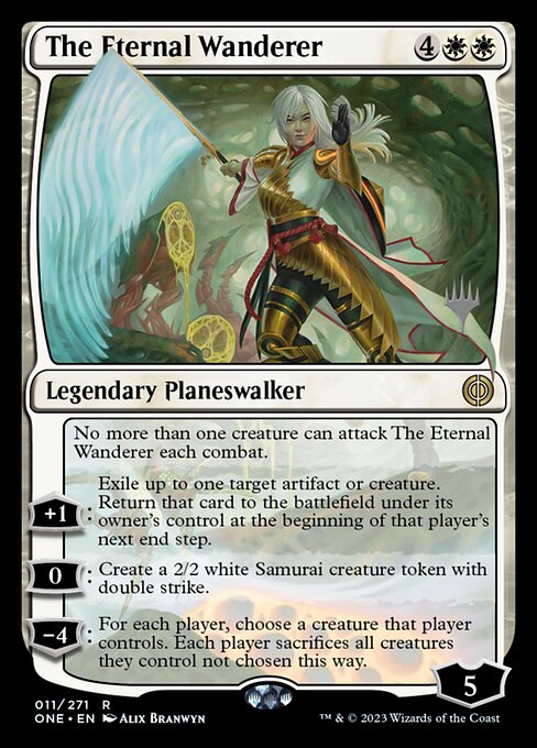 A Errante Eterna — Phyrexia: All Will Be One Promos 11p