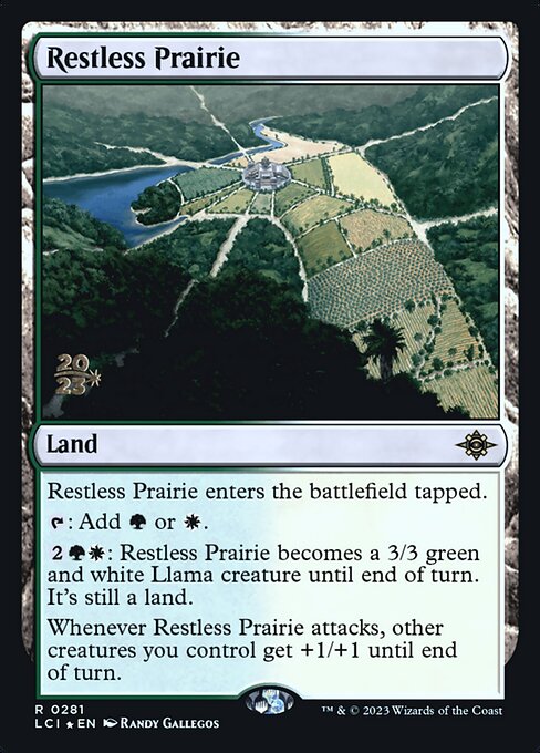 Pradaria Inquieta — The Lost Caverns of Ixalan Promos 281s