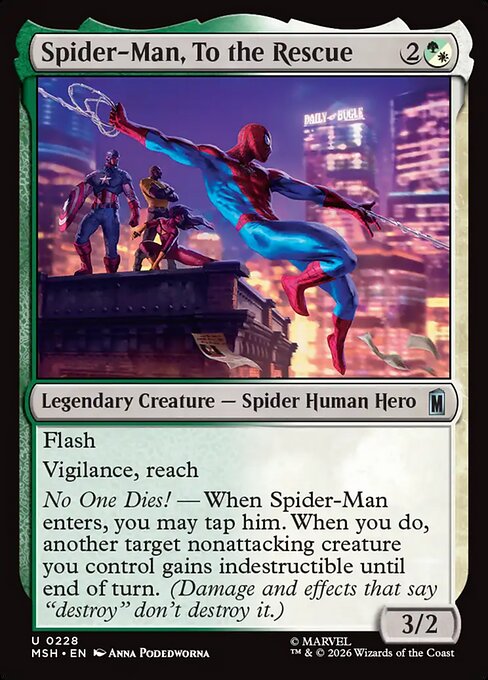 Spider-Man, To the Rescue — Marvel Super Heroes 228
