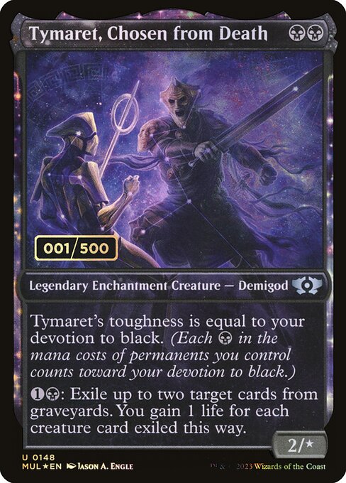 Tymaret, Escolhido pela Morte — Multiverse Legends 148z