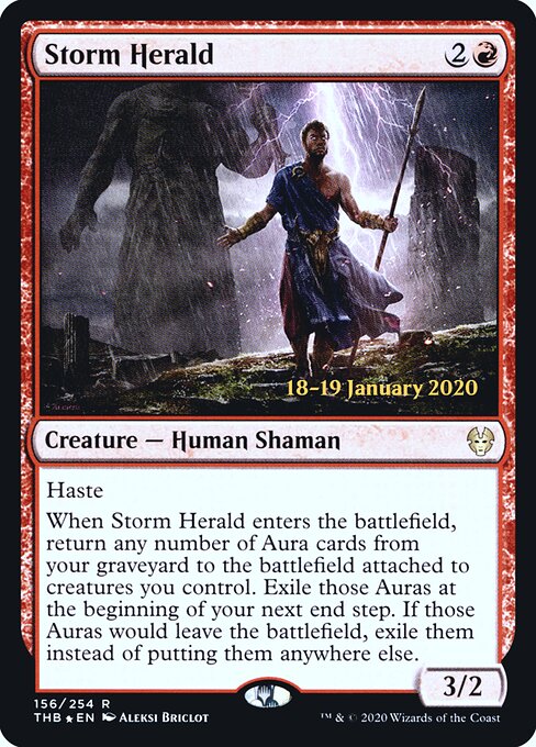 Arauto da Tempestade — Theros Beyond Death Promos 156s