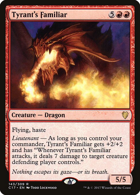 Familiar do Tirano — Commander 2017 143