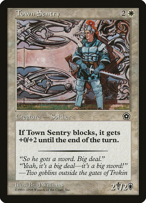 Town Sentry — Portal Second Age 25