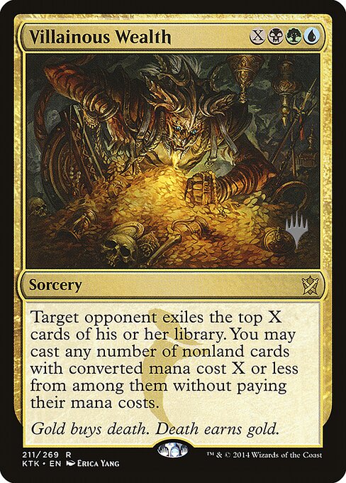 Riqueza Abominável — Khans of Tarkir Promos 211p