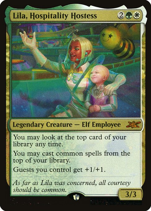Lila, Hospitality Hostess — Unfinity 456