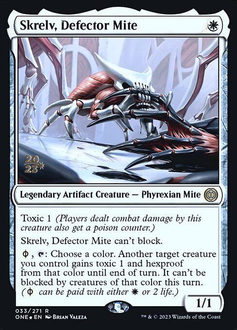 Skrelv, Ácaro Desertor — Phyrexia: All Will Be One Promos 33s