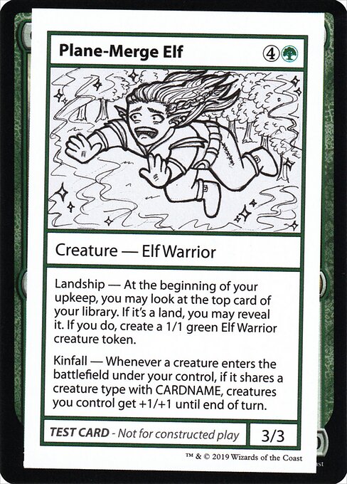 Plane-Merge Elf — Mystery Booster Playtest Cards 2021 83