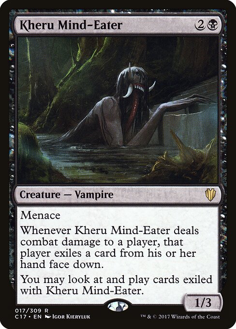 Devorador de Mentes de Kheru — Commander 2017 17