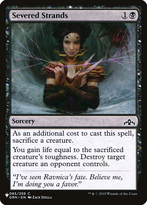Fios Cortados — The List GRN-85