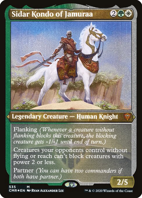 Sidar Kondo de Jamuraa — Commander Legends 535