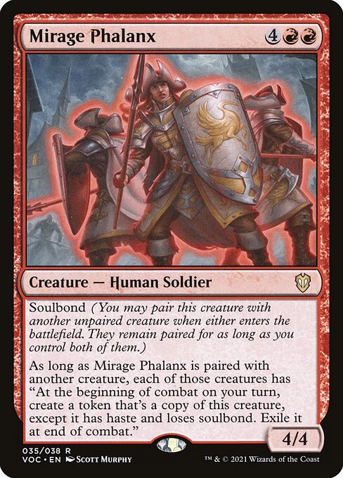Falange da Miragem — Crimson Vow Commander 35