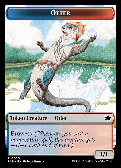 Otter — Bloomburrow Tokens 25
