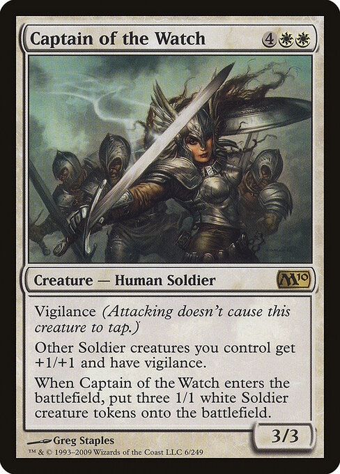 Capitão da Vigilância — Magic 2010 6