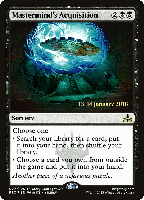 Aquisição do Mentor — Rivals of Ixalan Promos 77s