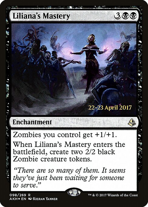 Maestria de Liliana — Amonkhet Promos 98s