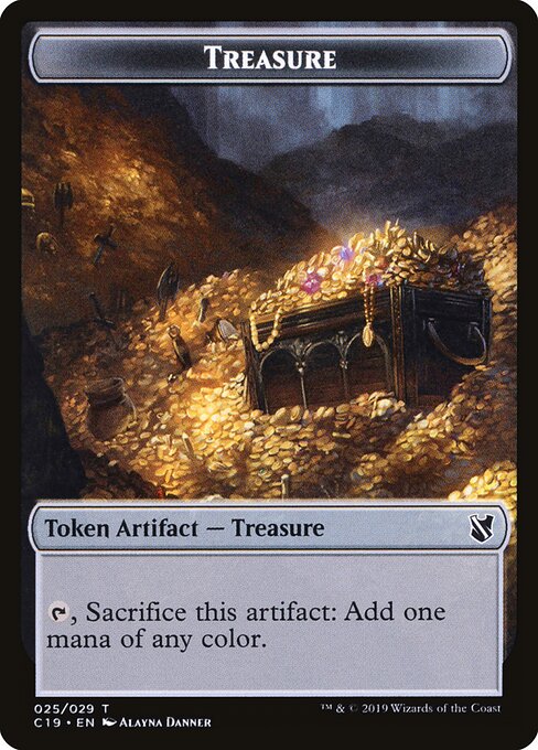 Treasure — Commander 2019 Tokens 25