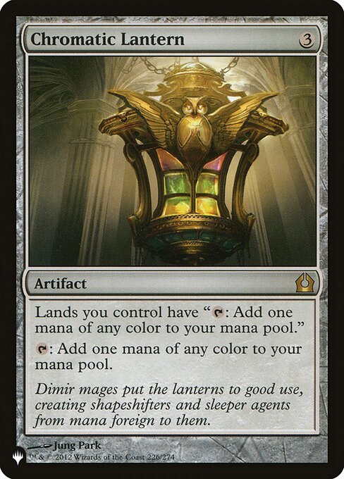 Lanterna Cromática — The List RTR-226