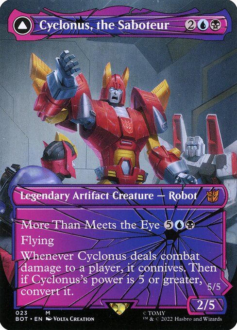 Cyclonus, the Saboteur — Transformers 23