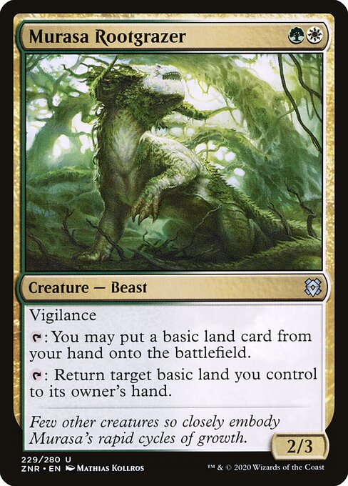 Pasta-raiz de Murasa — Zendikar Rising 229