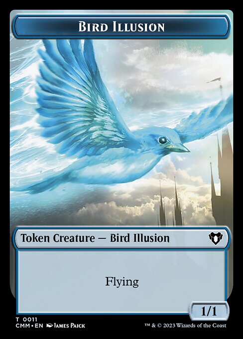 Bird Illusion — Commander Masters Tokens 11