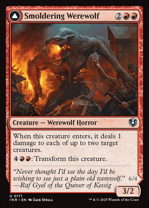 Smoldering Werewolf — Innistrad Remastered 171