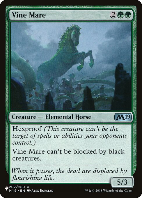 Égua das Lianas — The List M19-207