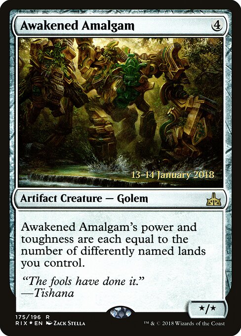 Amálgama Acordado — Rivals of Ixalan Promos 175s