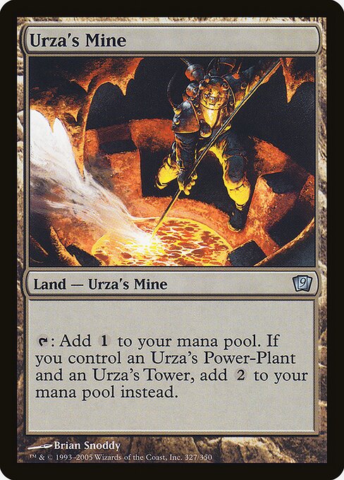 Mina de Urza — Ninth Edition 327★