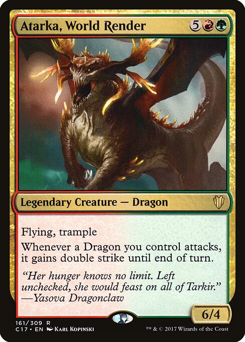 Atarka, Dissolvedora de Mundos — Commander 2017 161