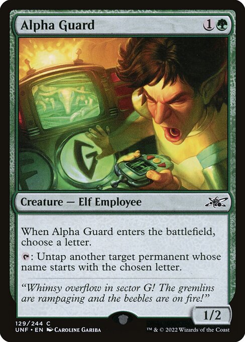 Alpha Guard — Unfinity 129