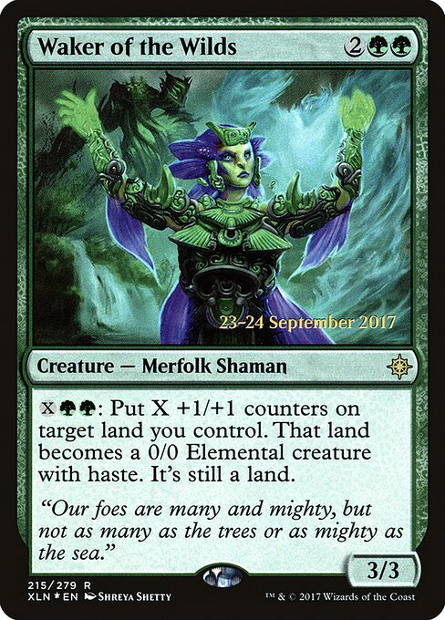 Despertadora das Forças Selvagens — Ixalan Promos 215s