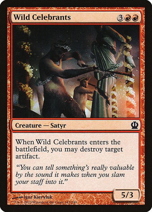 Celebrantes Selvagens — Theros 147