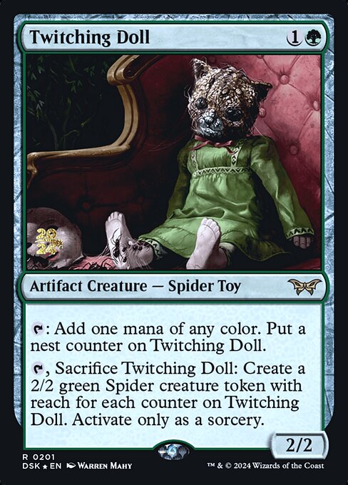 Twitching Doll — Duskmourn: House of Horror Promos 201s