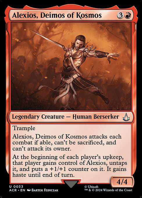 Alexios, Deimos of Kosmos — Assassin's Creed 33