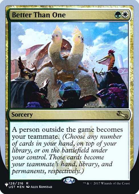 Better Than One — The List (Unfinity Foil Edition) 44