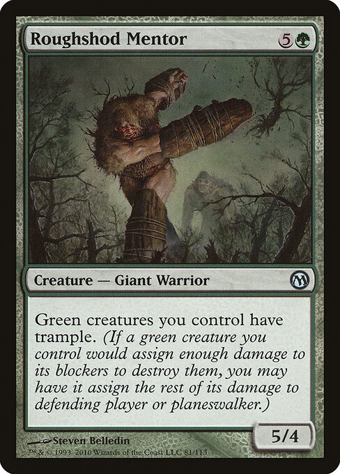 Mentor Grosseirão — Duels of the Planeswalkers 81